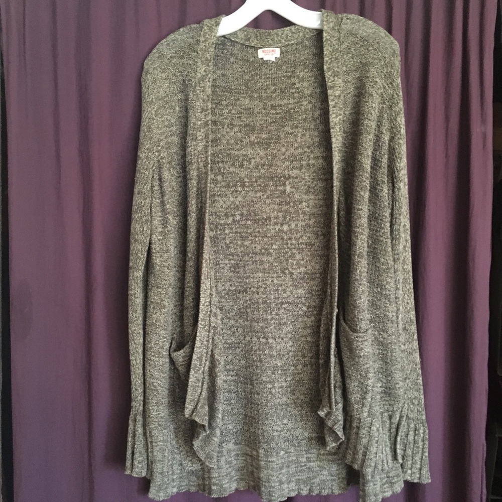 Green Fall Sweater WOMENS XL